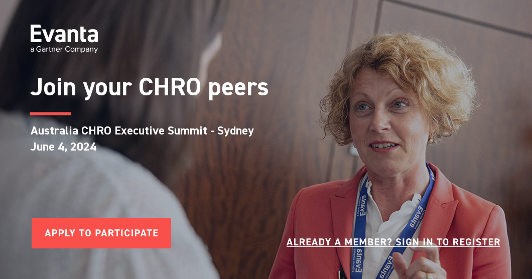 2024 Australia CHRO Executive Summit Sydney