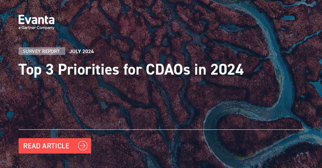 Top 3 Priorities for CDAOs in 2024