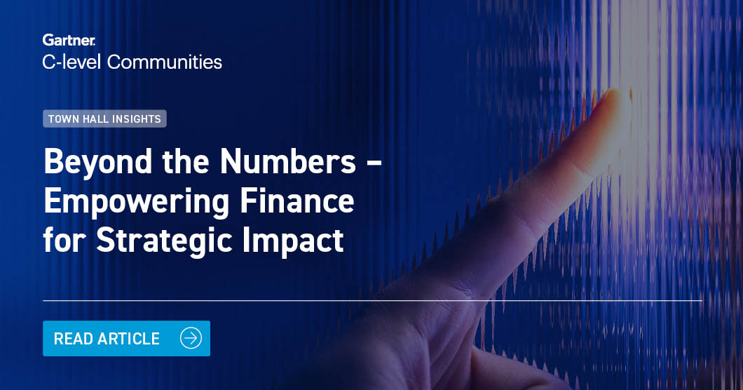 Beyond the Numbers – Empowering Finance for Strategic Impact