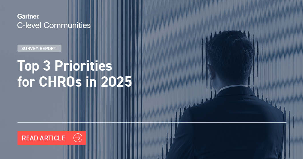Top 3 Priorities for CHROs in 2025
