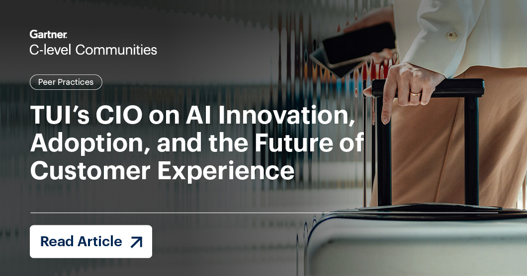 TUI’s CIO on AI Innovation, Adoption, and the Future of Customer Experience