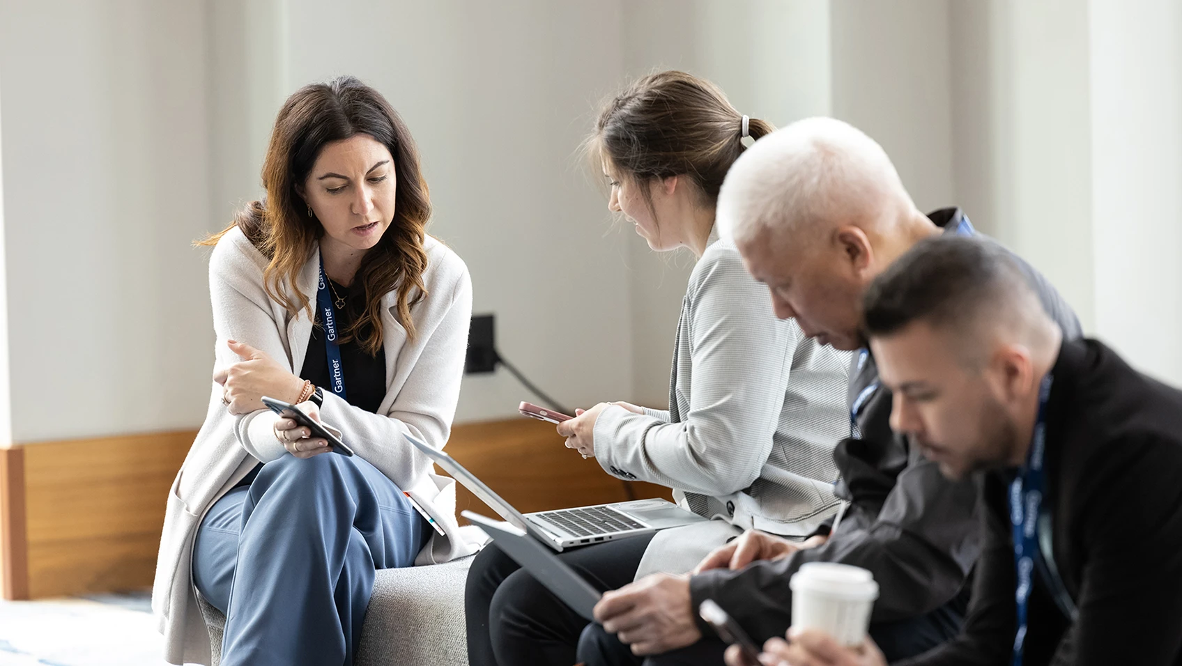 Attendees networking at Gartner IT Symposium/Xpo™ on the Gold Coast