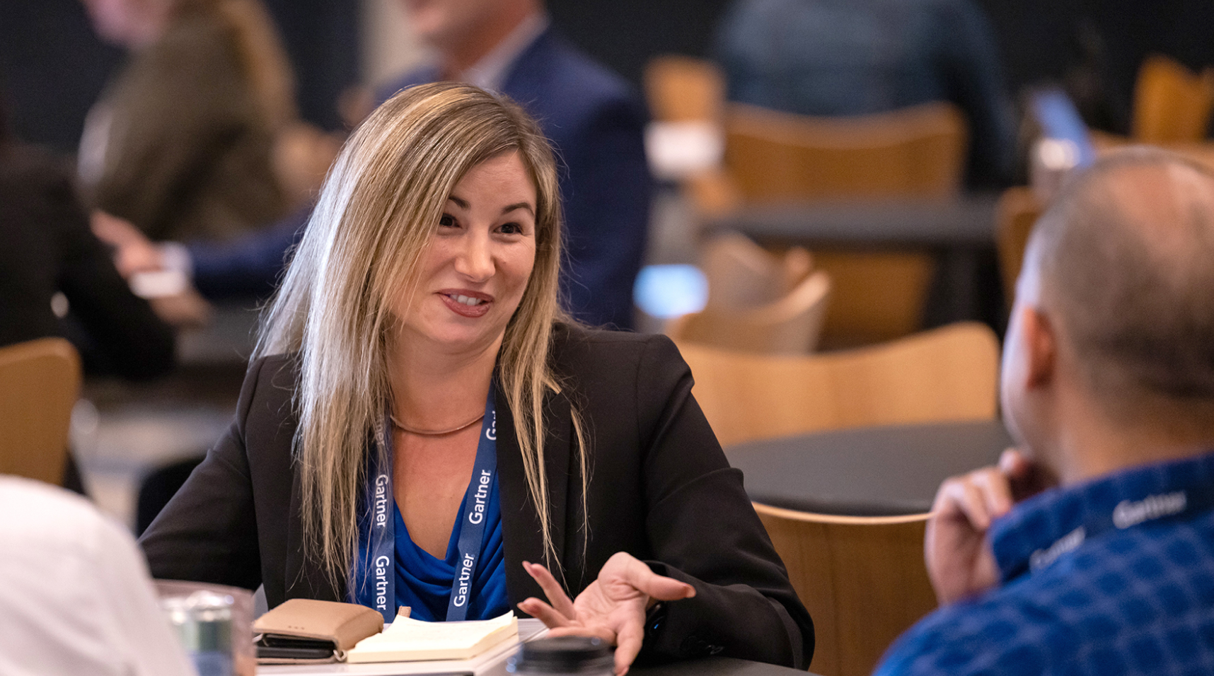 Attendees interaction at Gartner SRM Summit