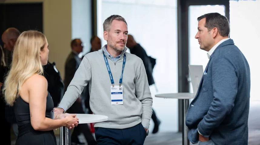 Attendees interaction at Gartner SRM Summit