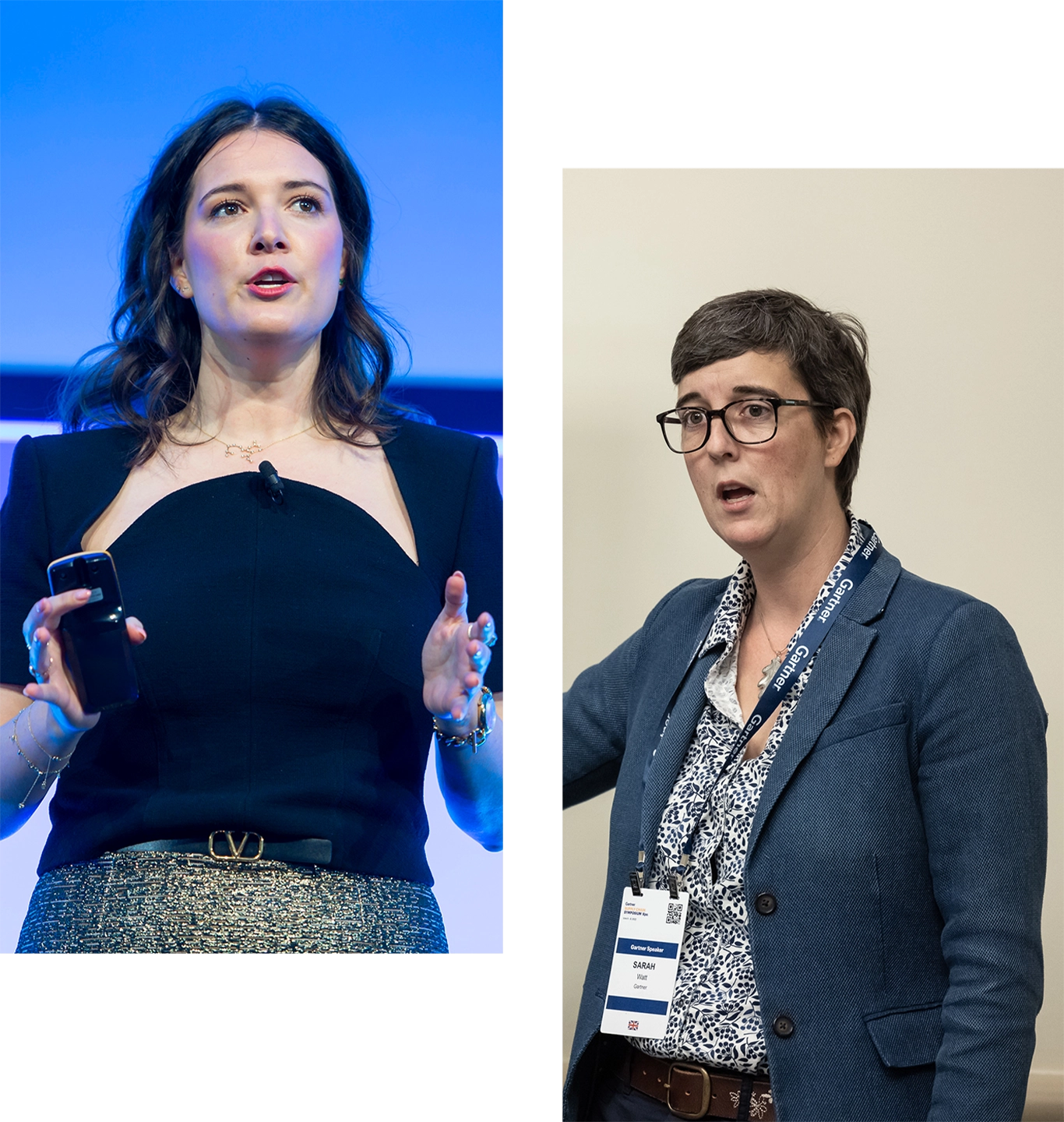 Experts presenting a session at Gartner CIO & IT Executive Conference  in São Paulo.