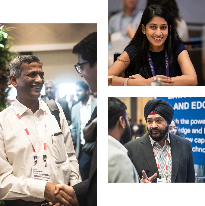 People speaking to each other at Gartner IO