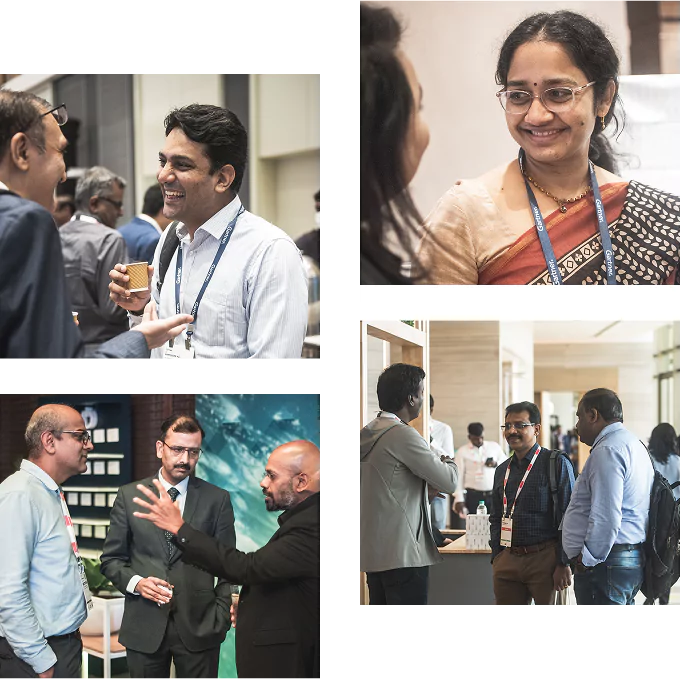 People speaking to each other at Gartner IOCS