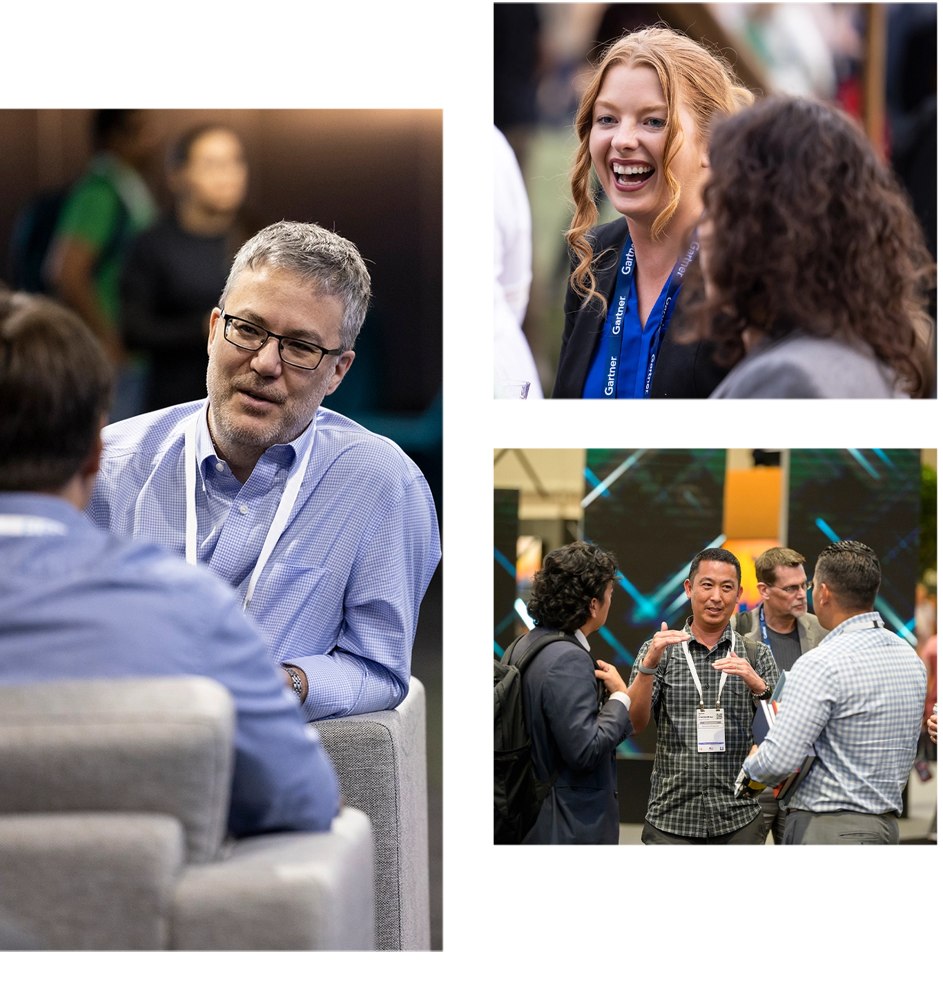 Attendees networking at Gartner IT Symposium/Xpo™ on the Gold Coast of Australia