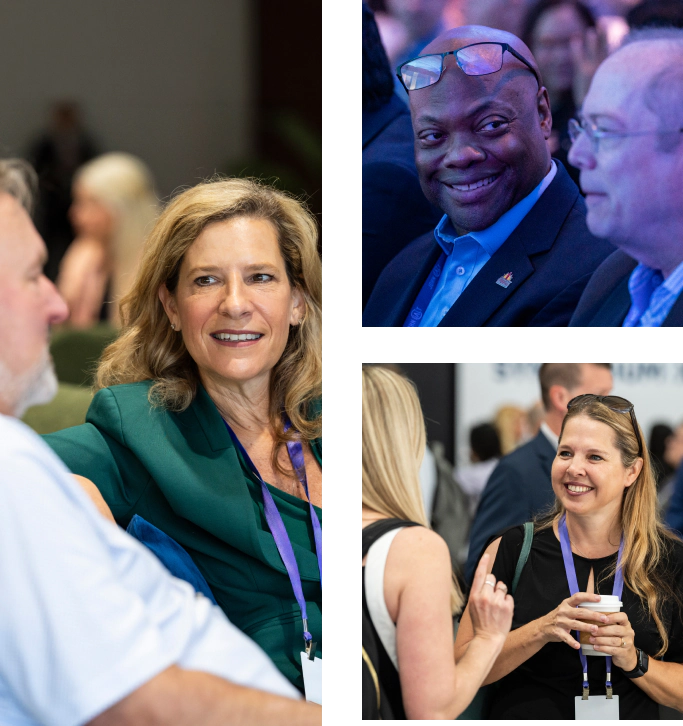 Gartner attendees networking across the Gartner Supply Chain Symposium/Xpo