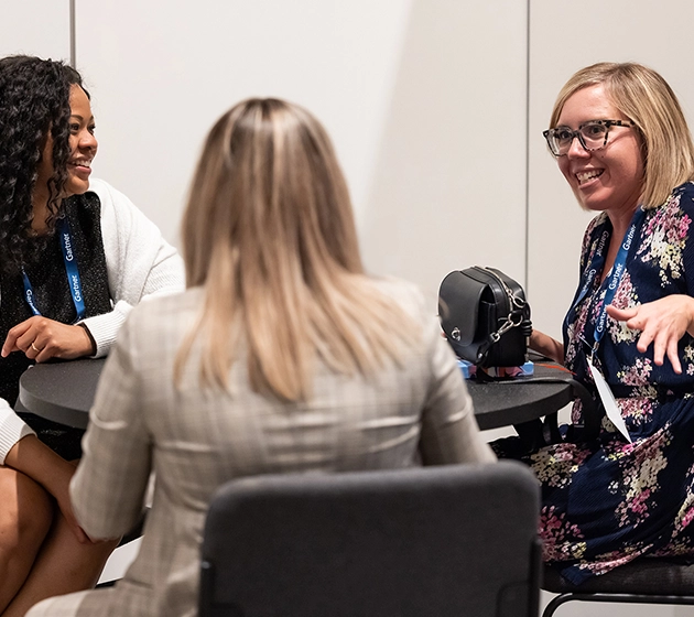 Attendees networking at Gartner CIO Leadership Forum in Sydney