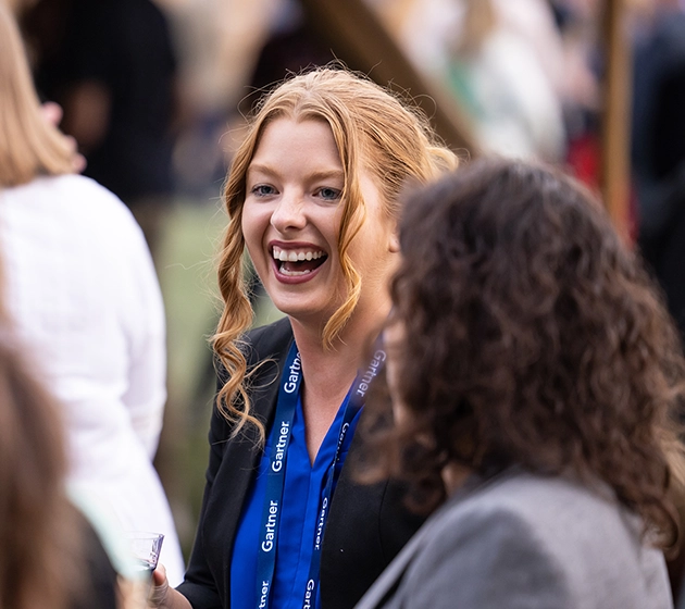 Attendees networking at Gartner IT Symposium/Xpo™ on the Gold Coast of Australia
