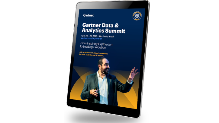 Conference brochure of  Gartner Data & Analytics Summit 2025