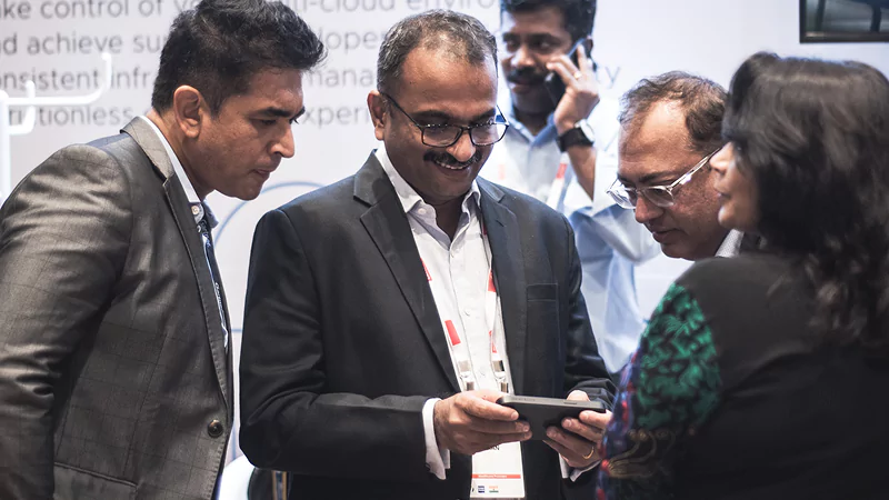 A team attending Gartner IOCS