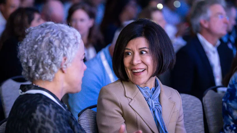 Expert speaking at Gartner conference, offering strategic validation through proprietary research and tools.