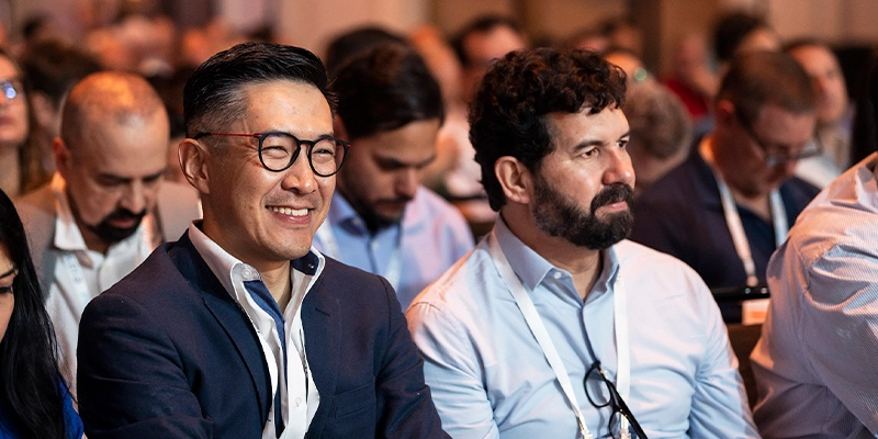 Expert speaking at Gartner conference, offering strategic validation through proprietary research and tools.