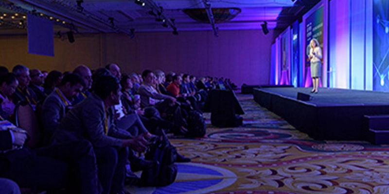 Speaker delivering keynote at Gartner Finance Symposium/Xpo Conference, offering visionary insights and innovative perspectives.