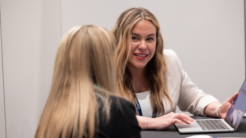 Expert speaking at Gartner conference, offering strategic validation through proprietary research and tools.