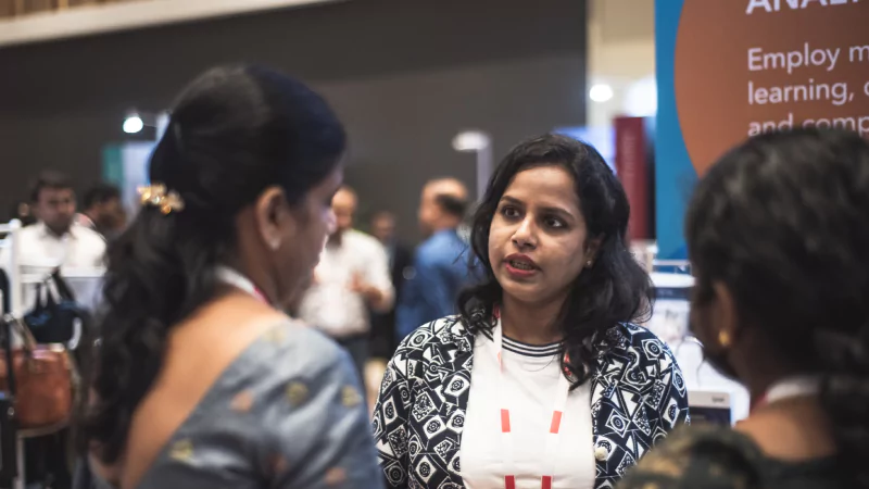 Expert speaking at Gartner conference, offering strategic validation through proprietary research and tools.
