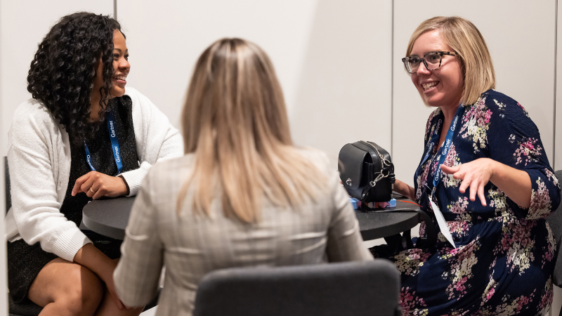 Expert speaking at Gartner conference, offering strategic validation through proprietary research and tools.