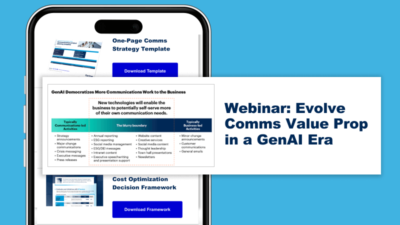 Gartner Communications Edge Newsletter Features New Weekly Topics