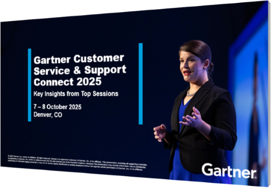 Gartner Customer Service & Support Connect Highlights
