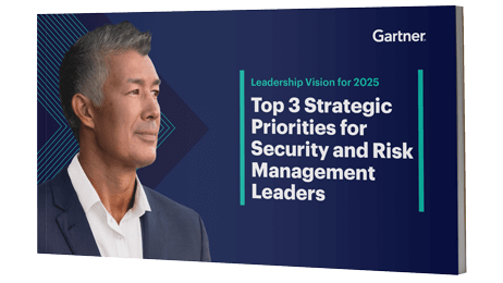 Top 3 strategic priorities for security and risk management leaders