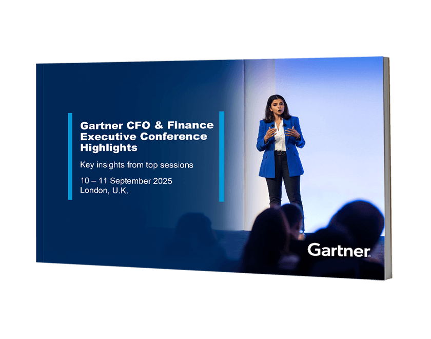 Gartner CFO & Finance Executive Conference Highlights