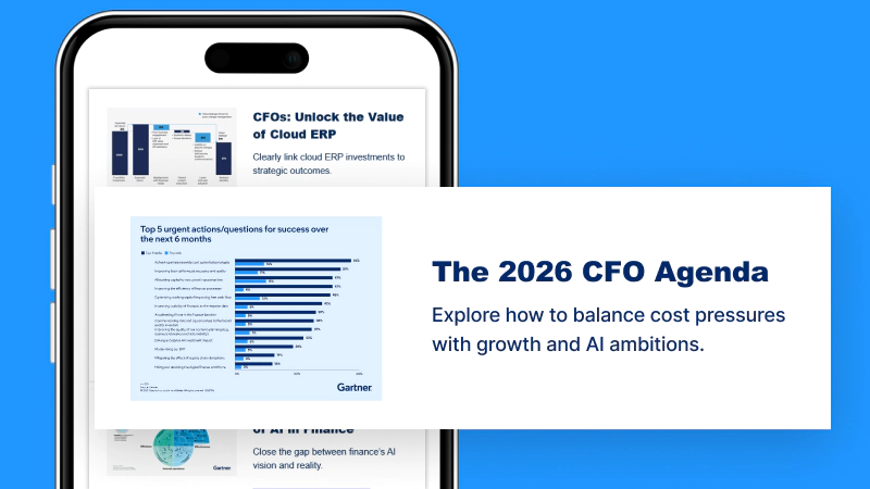 Gartner CFO Newsletter Features New Weekly Topics