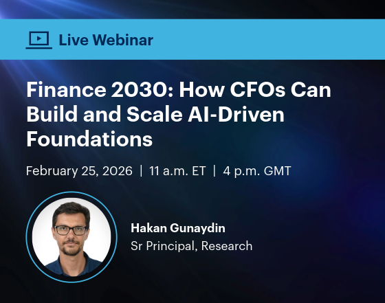 Finance 2030: How CFOs Can Build and Scale AI-Driven Foundations