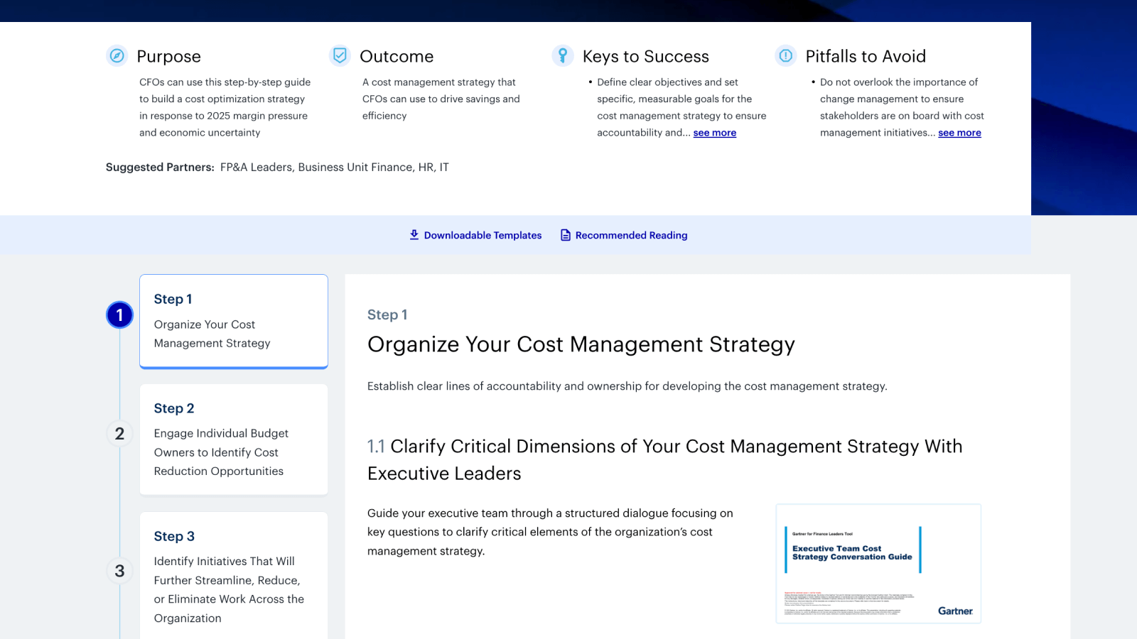 Build your 2025 cost optimization strategy