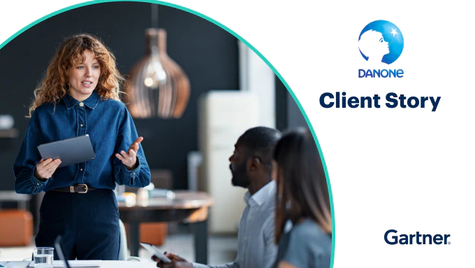 Gartner Client Story Danone