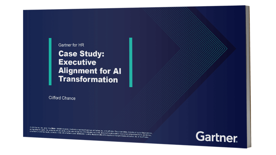 Case study: Executive alignment for AI transformation