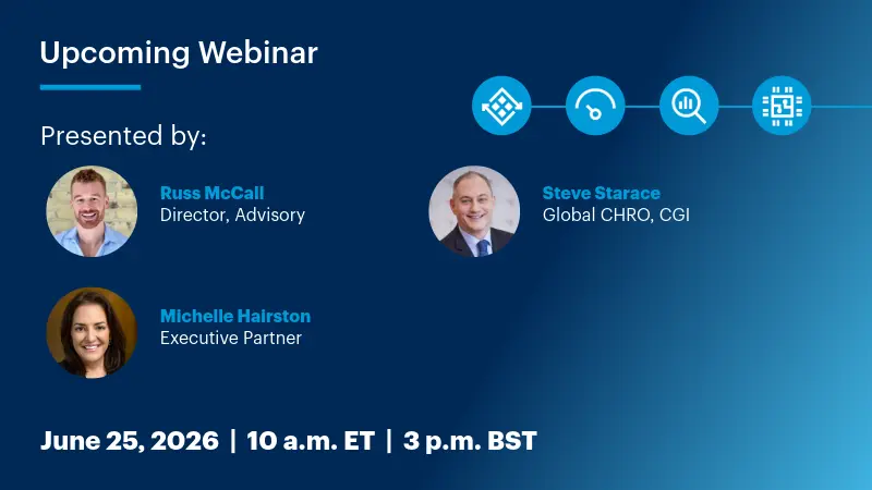 Webinar: Mind the Margins: A CHRO's Guide to Influencing Enterprise Revenues and Costs