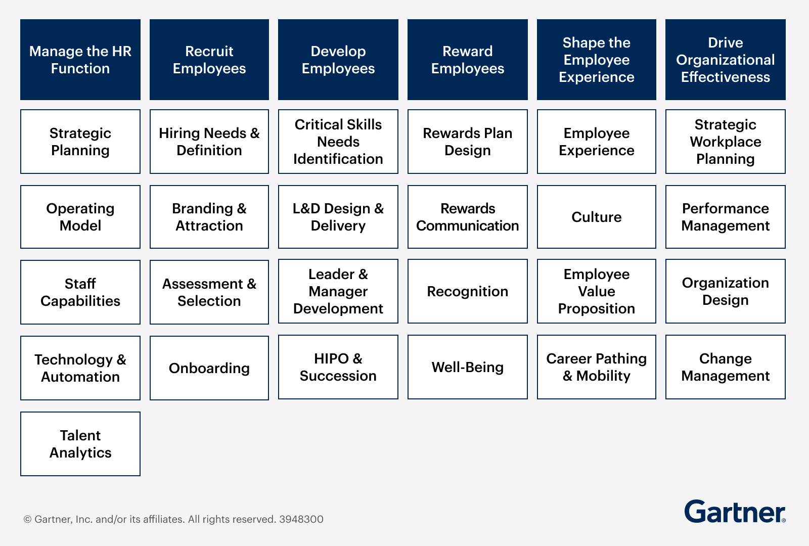 Gartner HR Score for CHROs