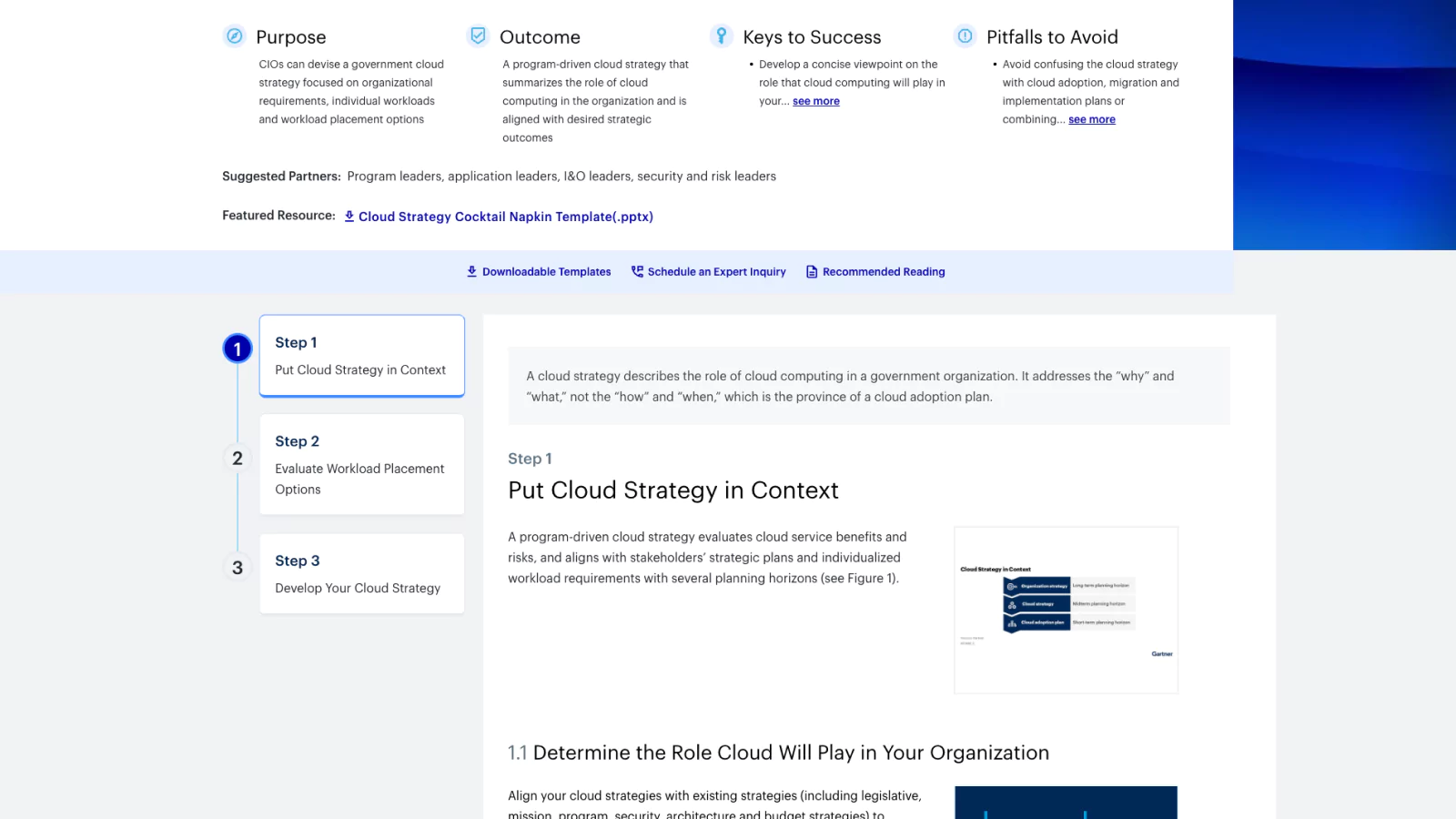 Accelerator for Cloud Strategy