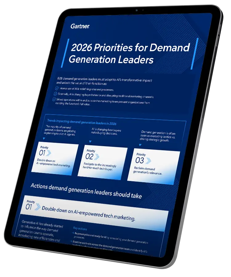 2026 Priorities for Demand Generation Leaders
