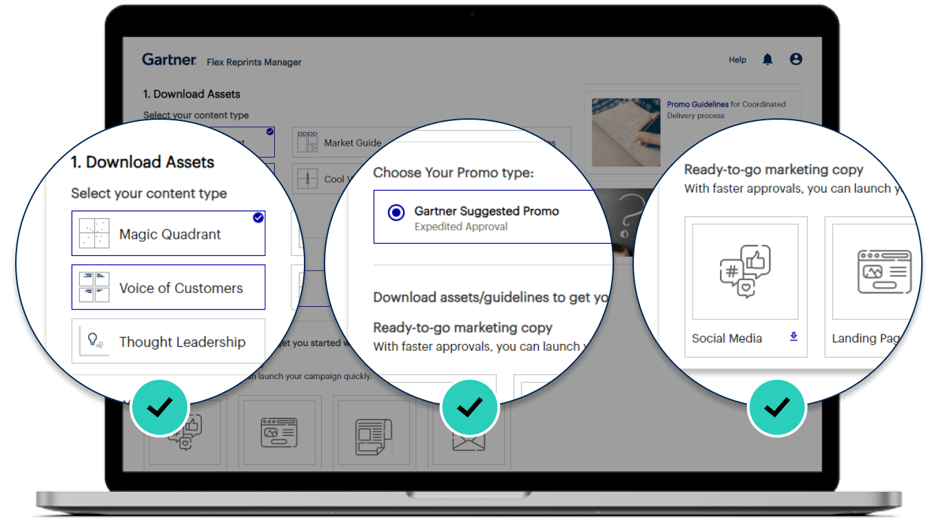 Gartner Reprints templates