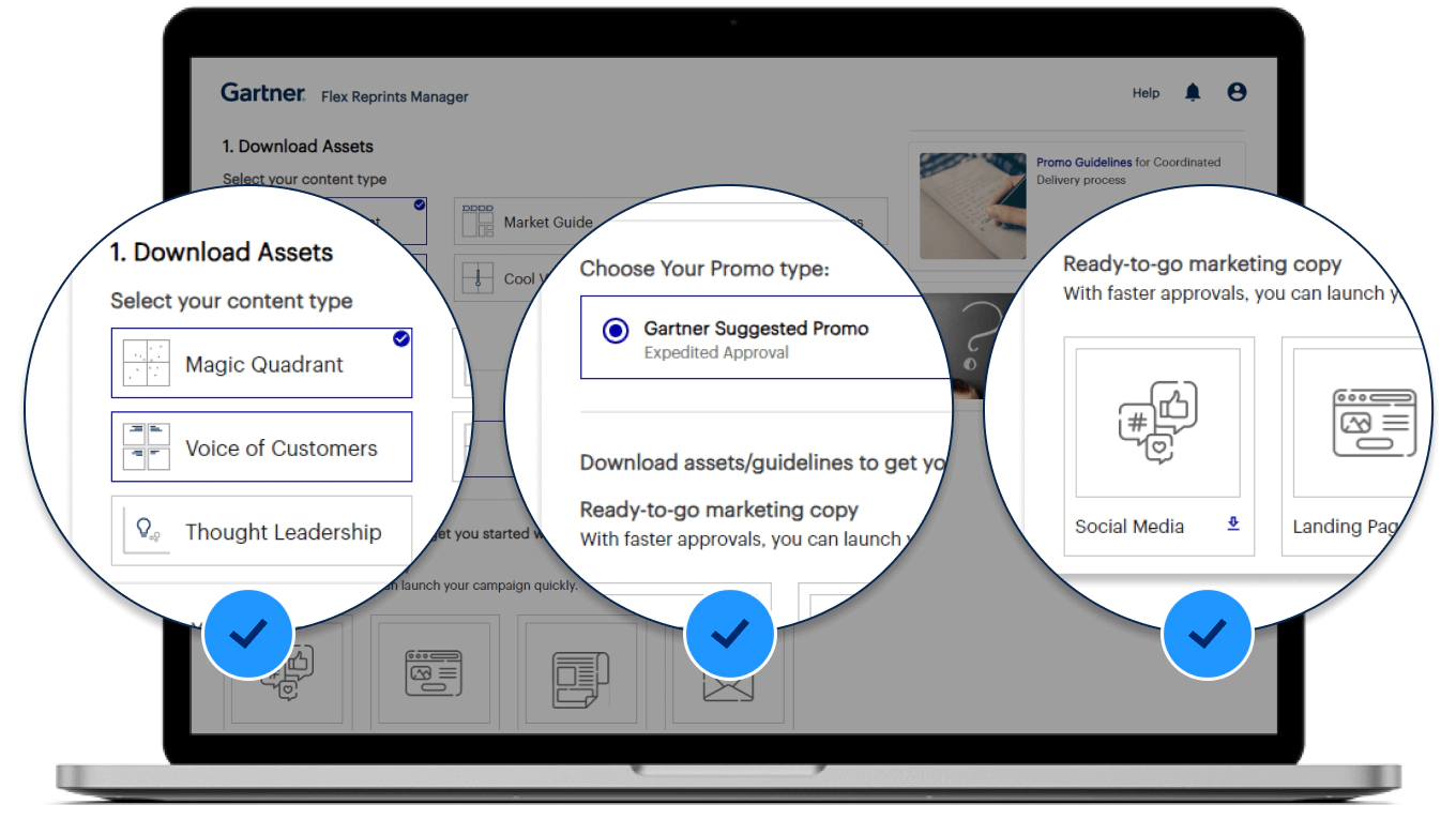 Gartner Reprints templates