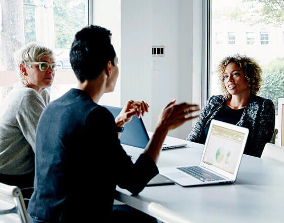 Executives in meeting