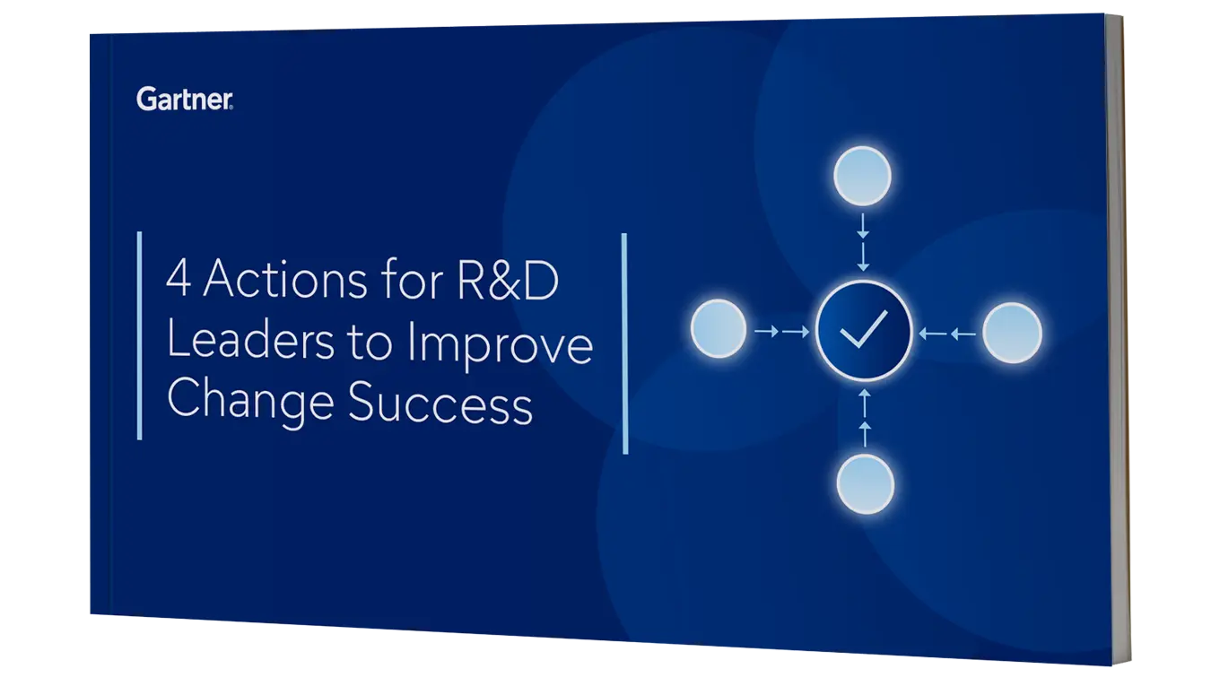 4 Actions for R&D Leaders to Improve Change Success