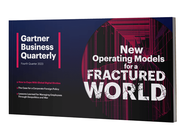 Gartner Business Quarterly for Csuite Leaders