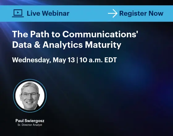 The Path to Communications' Data & Analytics Maturity