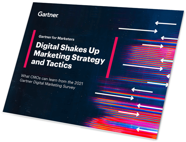 Gartner eBook Digital Shake Up Marketing Strategy and Tactics
