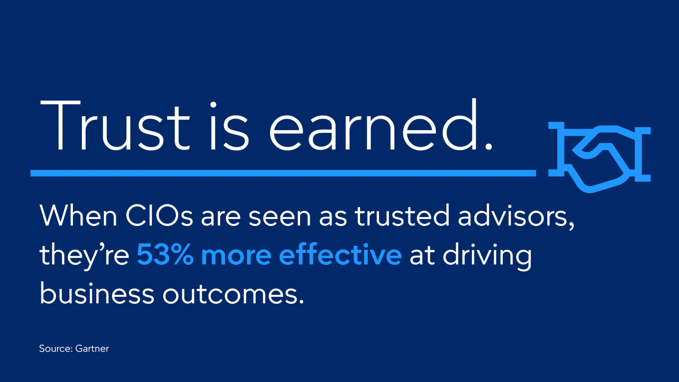 Value of CIOs as trusted advisors