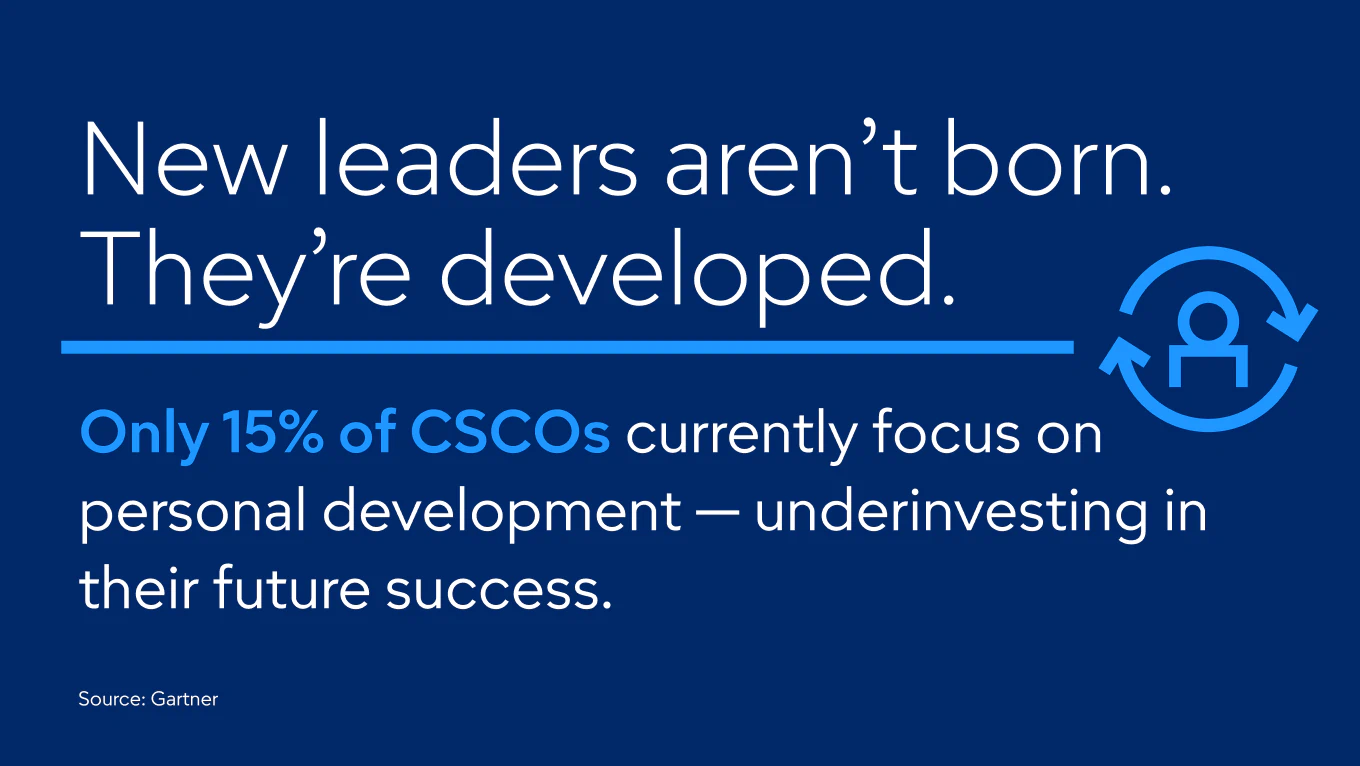 Chief supply chain officer personal development