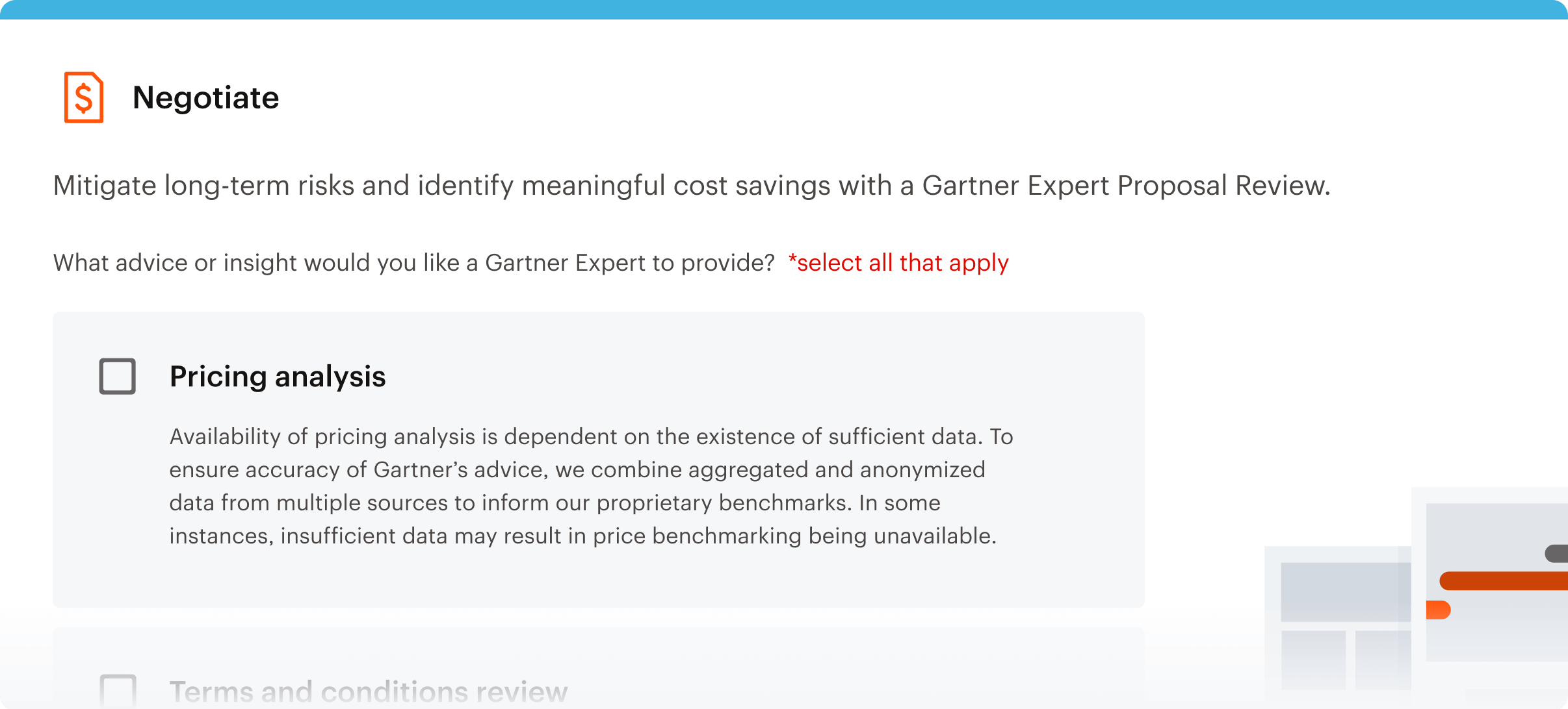 Preview of Buysmart tool showing a proposal review summary