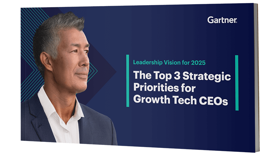The top 3 strategic priorities for growth tech CEOs
