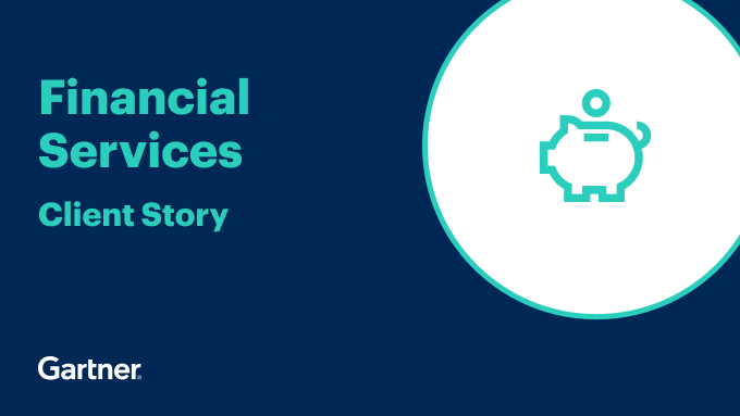 Financial Services Company Client Story