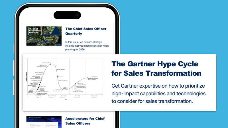 Gartner CMO Edge Newsletter Features New Weekly Topics