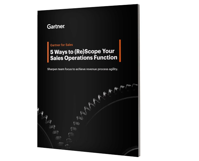 5 Ways to (Re)Scope Your Sales Operations Function